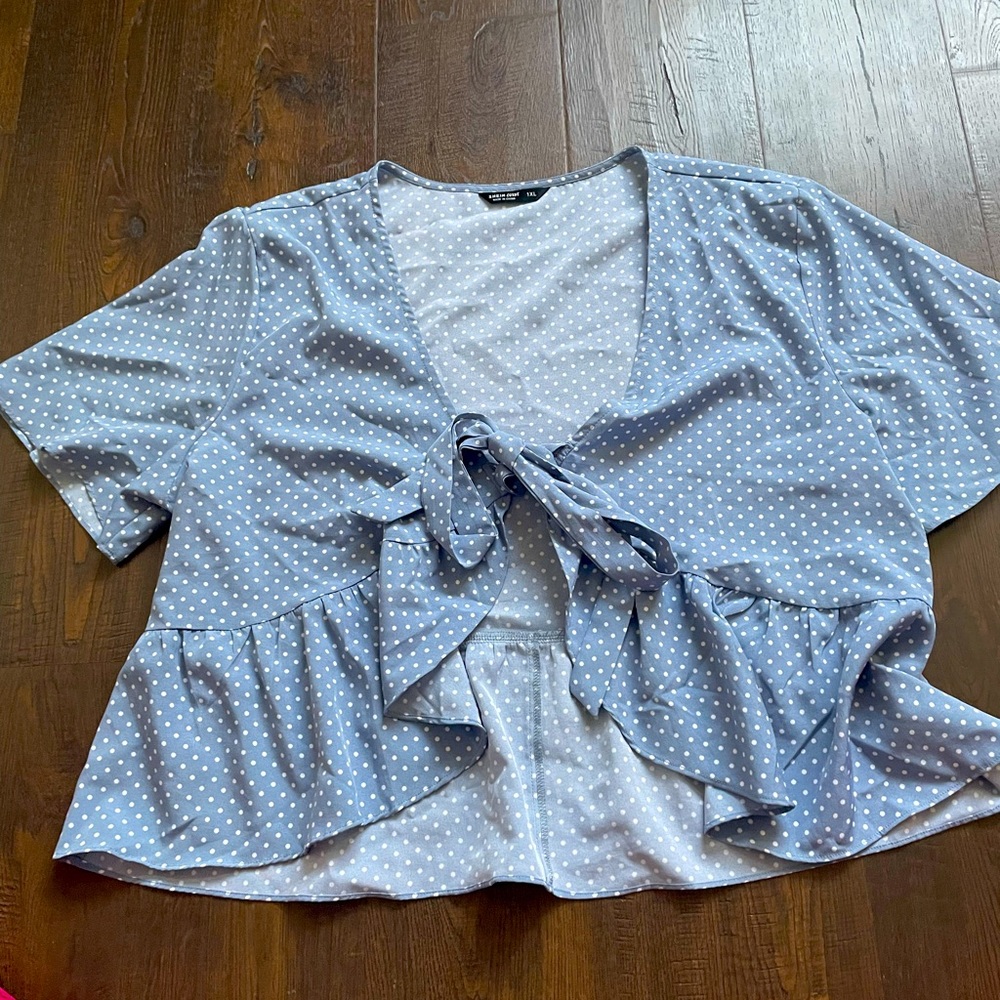 Crop top blouse